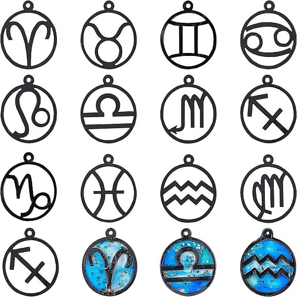 PandaHall Olycraft Acrylic Pendants, Open Back Bezel Pendants, for DIY UV Resin, Epoxy Resin Jewelry Making, Flat Round with Twelve..., Black
PandaHall Olycraft Acrylic Pendants, Open Back Bezel Pendants, for DIY UV Resin, Epoxy Resin Jewelry Making, Flat Round with Twelve..., Black
