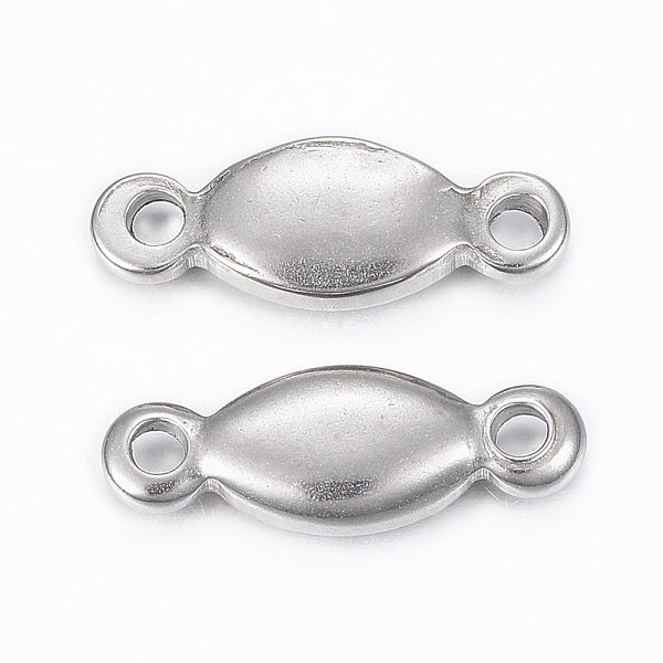 PandaHall 304 Stainless Steel Links connectors, Oval, Stainless Steel Color, 19x6.5x3.5mm, Hole: 2mm 304 Stainless Steel Oval
PandaHall 304 Stainless Steel Links connectors, Oval, Stainless Steel Color, 19x6.5x3.5mm, Hole: 2mm 304 Stainless Steel Oval