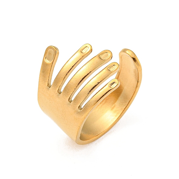 PandaHall 304 Stainless Steel Open Cuff Rings, Golden, US Size 8(18.1mm) 304 Stainless Steel Others
PandaHall 304 Stainless Steel Open Cuff Rings, Golden, US Size 8(18.1mm) 304 Stainless Steel Others