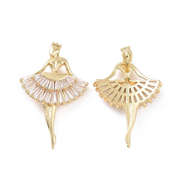 PandaHall Brass Micro Pave Clear Cubic Zirconia Pendants, Dancer Charm, Real 18K Gold Plated, 34x21.5x5mm, Hole: 3x2mm Brass+Cubic Zirconia...
PandaHall Brass Micro Pave Clear Cubic Zirconia Pendants, Dancer Charm, Real 18K Gold Plated, 34x21.5x5mm, Hole: 3x2mm Brass+Cubic Zirconia...