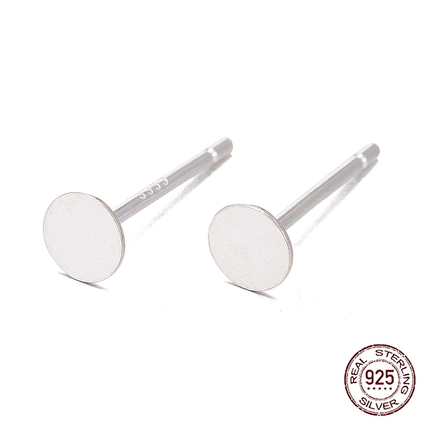 PandaHall 925 Sterling Silver Stud Earring Findings, with 925 Stamp, Silver, 11.5x4mm, Pin: 0.7mm Sterling Silver Silver
PandaHall 925 Sterling Silver Stud Earring Findings, with 925 Stamp, Silver, 11.5x4mm, Pin: 0.7mm Sterling Silver Silver