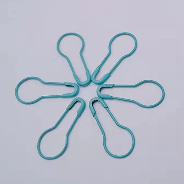 PandaHall Iron Safety Pins, Calabash/Gourd Pin, Bulb Pin, Sewing Tool, Sky Blue, 22x10x1.5mm, about 1000pcs/bag Iron
PandaHall Iron Safety Pins, Calabash/Gourd Pin, Bulb Pin, Sewing Tool, Sky Blue, 22x10x1.5mm, about 1000pcs/bag Iron
