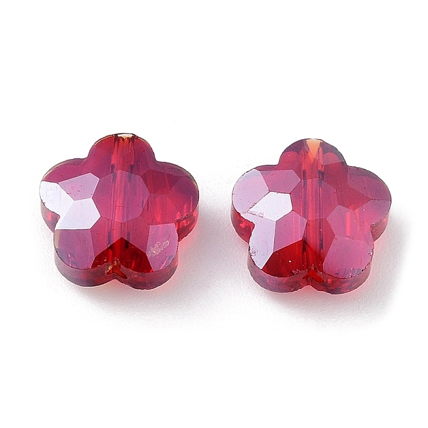 PandaHall Transparent Electroplate Glass Beads, AB Color, Faceted Flower, Crimson, 9.5x10x5mm, Hole: 1.2mm Glass Flower Pink
PandaHall Transparent Electroplate Glass Beads, AB Color, Faceted Flower, Crimson, 9.5x10x5mm, Hole: 1.2mm Glass Flower Pink