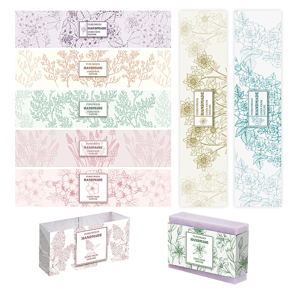 PandaHall PH 9 Styles Wrap Label Tape, 90PCS Flower Soap Paper Wrapper Color Line Art Vertical Soap Paper Tag Soap Sleeves Covers for..., Multicolor
PandaHall PH 9 Styles Wrap Label Tape, 90PCS Flower Soap Paper Wrapper Color Line Art Vertical Soap Paper Tag Soap Sleeves Covers for..., Multicolor