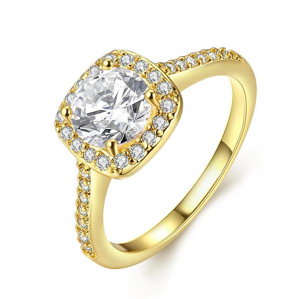 PandaHall Classic Square Brass Cubic Zirconia Finger Rings, Nickel Free, Size 7, Golden, 17.3mm Brass+Cubic Zirconia
PandaHall Classic Square Brass Cubic Zirconia Finger Rings, Nickel Free, Size 7, Golden, 17.3mm Brass+Cubic Zirconia