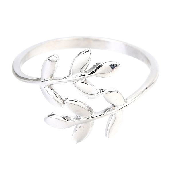 PandaHall 304 Stainless Steel Leaf Cuff Rings, Open Rings, Stainless Steel Color, US Size 8, Inner Diameter: 18mm Stainless Steel
PandaHall 304 Stainless Steel Leaf Cuff Rings, Open Rings, Stainless Steel Color, US Size 8, Inner Diameter: 18mm Stainless Steel