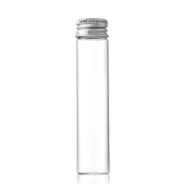 PandaHall Glass Bottles Bead Containers, Screw Top Bead Storage Tubes with Silver Color Plated Aluminum Cap, Column, Clear, 2.2x10cm...
PandaHall Glass Bottles Bead Containers, Screw Top Bead Storage Tubes with Silver Color Plated Aluminum Cap, Column, Clear, 2.2x10cm...