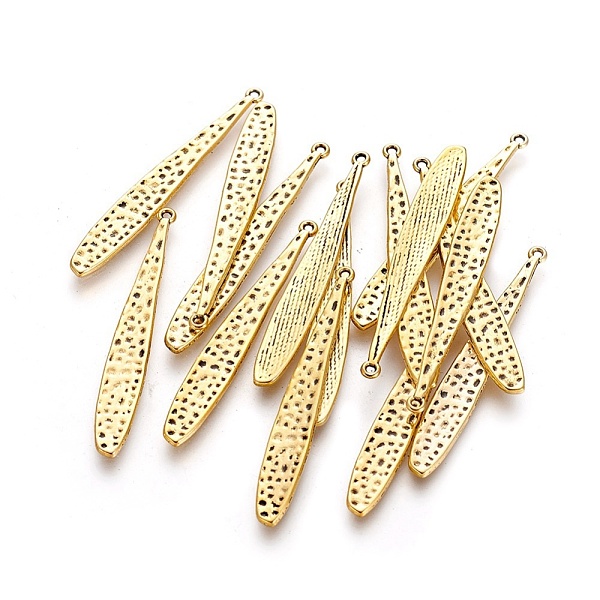 PandaHall Alloy Pendants, Sports Charms, Cadmium Free & Nickel Free & Lead Free, Baseball Bat, Antique Golden, 43x6x1mm, Hole: 1mm Alloy...
PandaHall Alloy Pendants, Sports Charms, Cadmium Free & Nickel Free & Lead Free, Baseball Bat, Antique Golden, 43x6x1mm, Hole: 1mm Alloy...