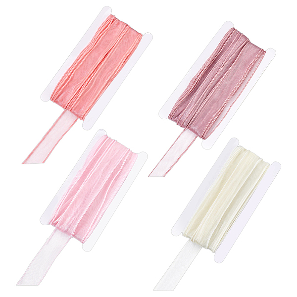PandaHall ARRICRAFT 4 Cards 4 Colors Polyester Chiffon Ribbon, for Bowknot Making, Mixed Color, 1-1/8 inch(30mm), about 10 yards/card, 1..., Multicolor
PandaHall ARRICRAFT 4 Cards 4 Colors Polyester Chiffon Ribbon, for Bowknot Making, Mixed Color, 1-1/8 inch(30mm), about 10 yards/card, 1..., Multicolor
