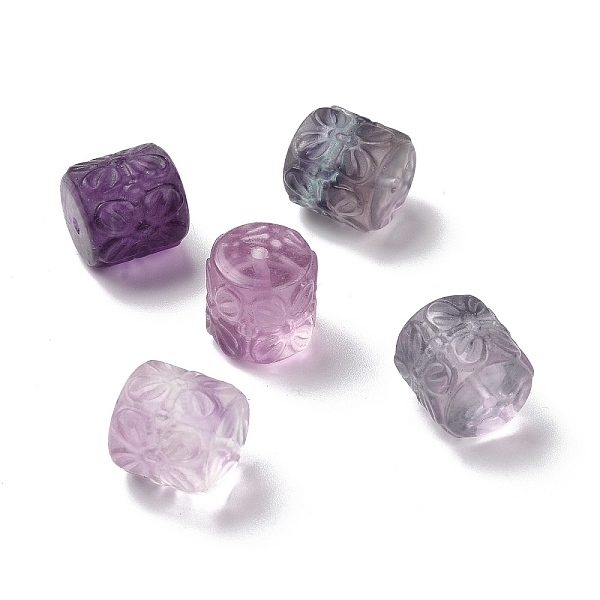 PandaHall Natural Fluorite Beads, Column with Flower, 11.5~12x11.5mm, Hole: 1.2mm Fluorite Column
PandaHall Natural Fluorite Beads, Column with Flower, 11.5~12x11.5mm, Hole: 1.2mm Fluorite Column