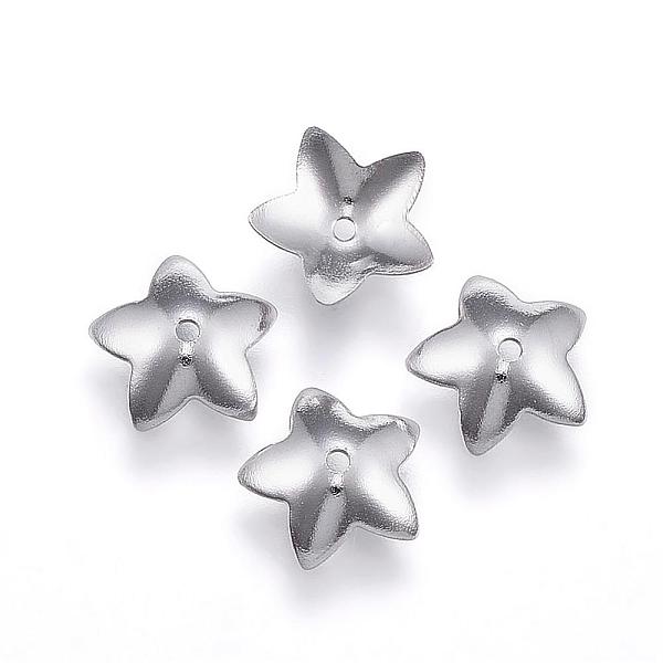 PandaHall 304 Stainless Steel Flower Bead Caps, Stainless Steel Color, 8x1mm, Hole: 0.5mm 304 Stainless Steel
PandaHall 304 Stainless Steel Flower Bead Caps, Stainless Steel Color, 8x1mm, Hole: 0.5mm 304 Stainless Steel