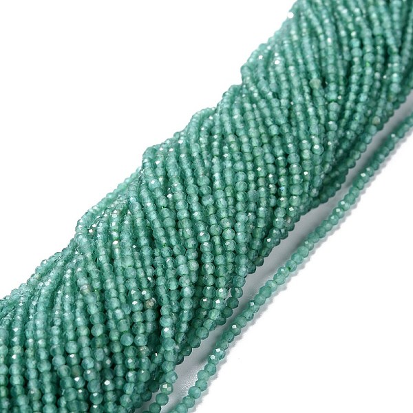 PandaHall Cat Eye Beads Strands, Round, Faceted, Light Sea Green, 2mm, Hole: 0.2mm, 14.17 inch(36cm), 174~184pcs/strand Glass Round
PandaHall Cat Eye Beads Strands, Round, Faceted, Light Sea Green, 2mm, Hole: 0.2mm, 14.17 inch(36cm), 174~184pcs/strand Glass Round