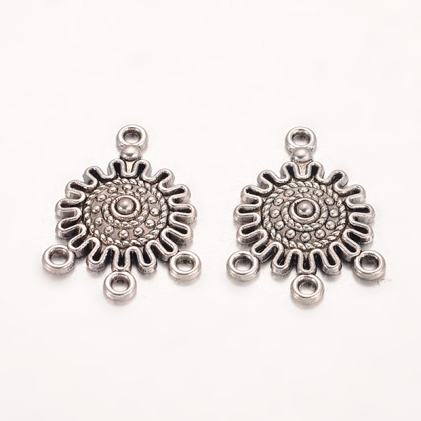 PandaHall Tibetan Style Alloy Chandelier Components Links, Flat Round, Cadmium Free & Nickel Free & Lead Free, Antique Silver, 27x18x3.5mm...
PandaHall Tibetan Style Alloy Chandelier Components Links, Flat Round, Cadmium Free & Nickel Free & Lead Free, Antique Silver, 27x18x3.5mm...
