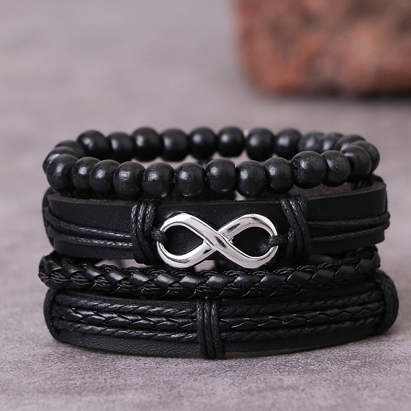PandaHall Fashionable and luxurious men's Alloy Beaded Multi-strand Bracelets with zircon beads Alloy
PandaHall Fashionable and luxurious men's Alloy Beaded Multi-strand Bracelets with zircon beads Alloy