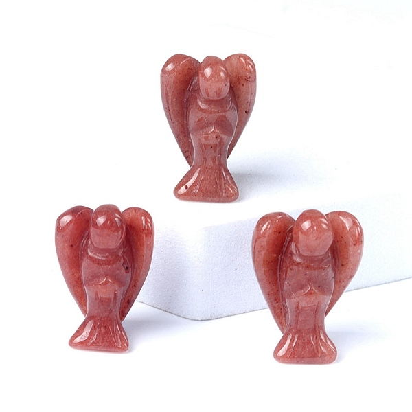 PandaHall Natural Purple Aventurine Carved Healing Angel Figurines, Reiki Energy Stone Display Decorations, 24.5~28x17.5~19.5mm Purple...
PandaHall Natural Purple Aventurine Carved Healing Angel Figurines, Reiki Energy Stone Display Decorations, 24.5~28x17.5~19.5mm Purple...
