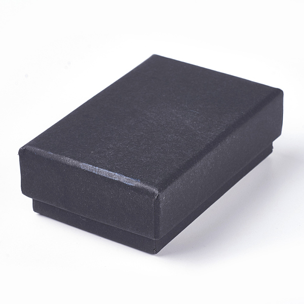 PandaHall Kraft Paper Cardboard Jewelry Boxes, Ring Box, Rectangle, Black, 8.7x5.5x2.8cm Paper Rectangle Black
PandaHall Kraft Paper Cardboard Jewelry Boxes, Ring Box, Rectangle, Black, 8.7x5.5x2.8cm Paper Rectangle Black
