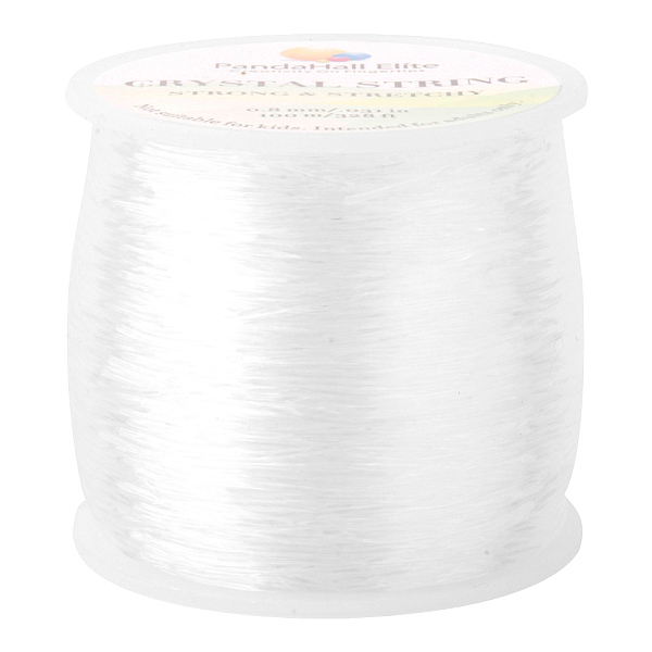 PandaHall JEWELEADER Crystal Elastic Wire Stretch About 109 Yards Polyester String Cord 0.8mm Crafting DIY Thread for Bracelets Gemstone..., Clear
PandaHall JEWELEADER Crystal Elastic Wire Stretch About 109 Yards Polyester String Cord 0.8mm Crafting DIY Thread for Bracelets Gemstone..., Clear