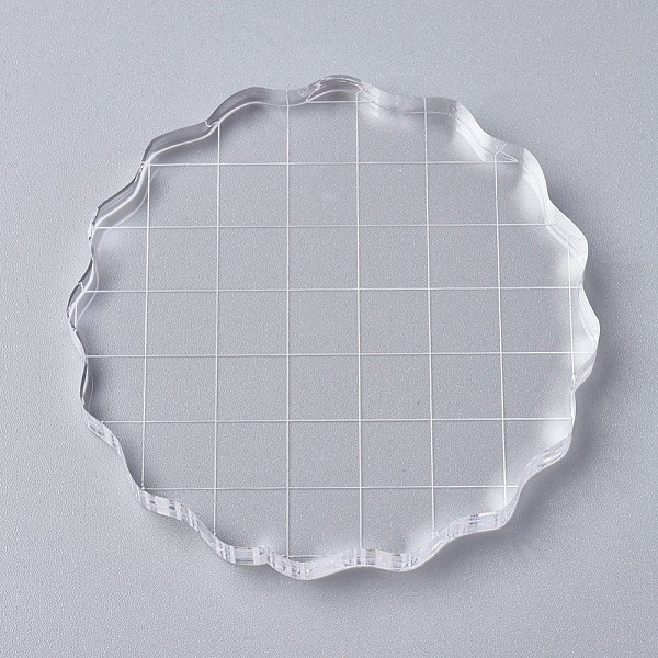 PandaHall Acrylic Stamping Blocks Tools, with Grid Lines, Decorative Stamp Blocks, for Scrapbooking Crafts Making, Flower, Clear, 70x7mm...
PandaHall Acrylic Stamping Blocks Tools, with Grid Lines, Decorative Stamp Blocks, for Scrapbooking Crafts Making, Flower, Clear, 70x7mm...