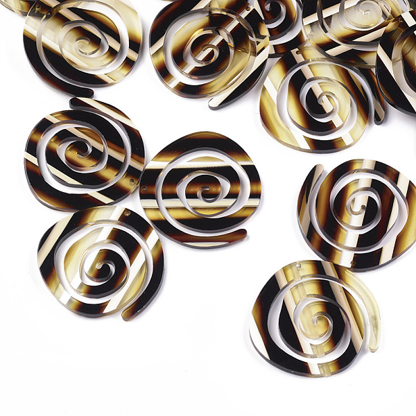 PandaHall Cellulose Acetate(Resin) Pendants, Vortex, Colorful, 41.5x43.5x3mm, Hole: 1.4mm Cellulose Acetate Others
PandaHall Cellulose Acetate(Resin) Pendants, Vortex, Colorful, 41.5x43.5x3mm, Hole: 1.4mm Cellulose Acetate Others