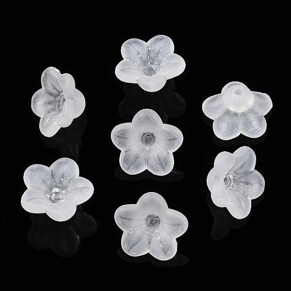 PandaHall Transparent Acrylic Beads, Flower, Frosted, Clear, 12x7mm, Hole: 1mm, about 4600pcs/500g Acrylic Flower Clear
PandaHall Transparent Acrylic Beads, Flower, Frosted, Clear, 12x7mm, Hole: 1mm, about 4600pcs/500g Acrylic Flower Clear