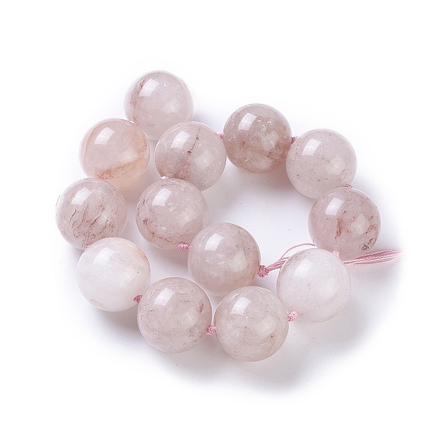 PandaHall Natural Quartz Beads Strands, Round, 30mm, Hole: 2mm, about 13pcs/strand, 16.9 inch(43cm) long Other Quartz Round
PandaHall Natural Quartz Beads Strands, Round, 30mm, Hole: 2mm, about 13pcs/strand, 16.9 inch(43cm) long Other Quartz Round