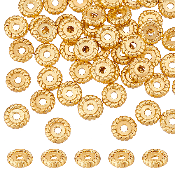 PandaHall DICOSMETIC 50Pcs Textured Brass Beads 1.8mm Hole Flat Round Stopper Beads Golden Spacer Charms Bead Metal Beads Supplies for DIY...
PandaHall DICOSMETIC 50Pcs Textured Brass Beads 1.8mm Hole Flat Round Stopper Beads Golden Spacer Charms Bead Metal Beads Supplies for DIY...