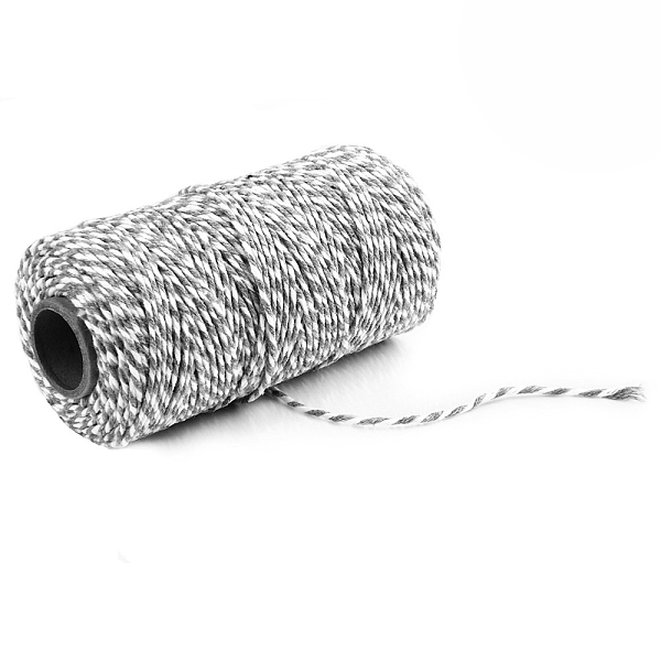 PandaHall 100M Macrame 2-Ply Cotton Braid Thread, with Spool, Round, Silver, 2mm, about 109.36 Yards(100m)/Roll Cotton Silver
PandaHall 100M Macrame 2-Ply Cotton Braid Thread, with Spool, Round, Silver, 2mm, about 109.36 Yards(100m)/Roll Cotton Silver