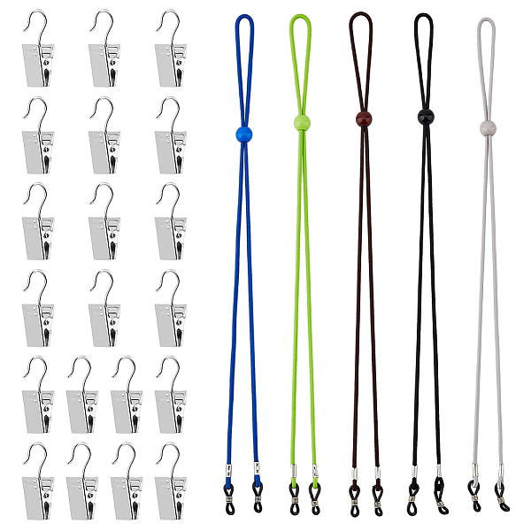 PandaHall HOBBIESAY Canvas Stretch Clip for Sewing Cross Stitch Embroidery, Iron Clip with Rubber Strap, Mixed Color, Strap: 660mm, 20pcs...
PandaHall HOBBIESAY Canvas Stretch Clip for Sewing Cross Stitch Embroidery, Iron Clip with Rubber Strap, Mixed Color, Strap: 660mm, 20pcs...