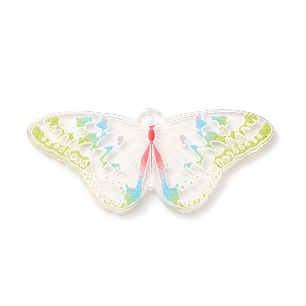 PandaHall Printed Acrylic Big Pendants, Butterfly Charm, Yellow Green, 24.5x56x2.5mm, Hole: 2mm Acrylic Butterfly
PandaHall Printed Acrylic Big Pendants, Butterfly Charm, Yellow Green, 24.5x56x2.5mm, Hole: 2mm Acrylic Butterfly