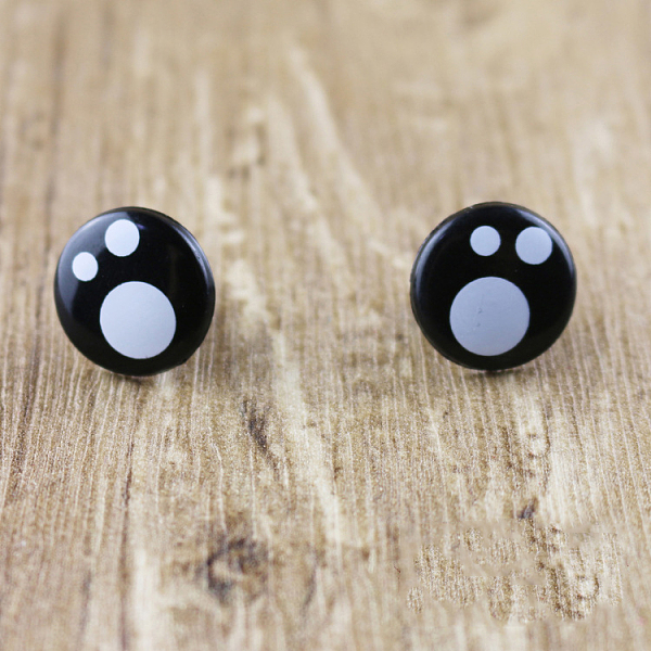 PandaHall Craft Plastic Doll Eyes, Stuffed Toy Eyes, Safety Eyes, Flat Round, Black, 16x12mm Plastic Flat Round Black
PandaHall Craft Plastic Doll Eyes, Stuffed Toy Eyes, Safety Eyes, Flat Round, Black, 16x12mm Plastic Flat Round Black
