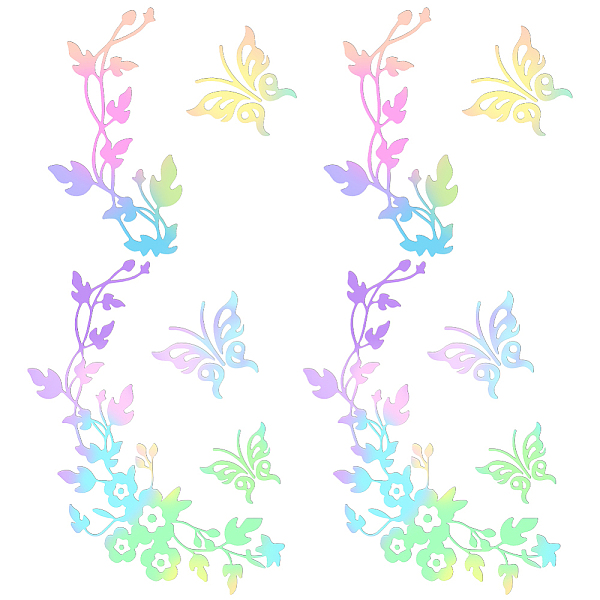 PandaHall AHADERMAKER 8 Sheets 2 Styles Laser Flower Plastic Self Adhesive Car Stickers, Butterfly Waterproof Decals for Vehicle Decoration...
PandaHall AHADERMAKER 8 Sheets 2 Styles Laser Flower Plastic Self Adhesive Car Stickers, Butterfly Waterproof Decals for Vehicle Decoration...