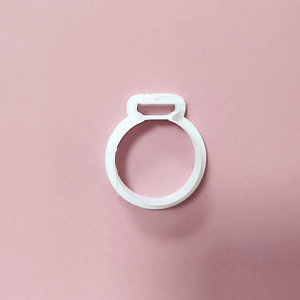 PandaHall Plastic Plasticine Tools, Clay Cutters, Modeling Tools, WhiteSmoke, Ring, 3.5x3cm Plastic Ring White
PandaHall Plastic Plasticine Tools, Clay Cutters, Modeling Tools, WhiteSmoke, Ring, 3.5x3cm Plastic Ring White