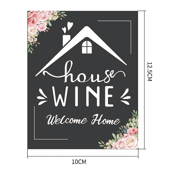 PandaHall Coated Paper Adhesive Sticker, Wine Bottle Adhesive Label, Anniversary Theme, Rectangle, House Pattern, 125x100mm Paper House..., Black
PandaHall Coated Paper Adhesive Sticker, Wine Bottle Adhesive Label, Anniversary Theme, Rectangle, House Pattern, 125x100mm Paper House..., Black