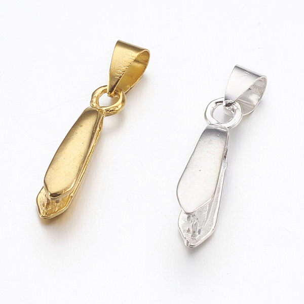 PandaHall Brass Pendant Pinch Bails, Mixed Color, 19.5x4.5x7mm, Hole: 4x5mm, Inner Diameter: 11.5x5mm Brass
PandaHall Brass Pendant Pinch Bails, Mixed Color, 19.5x4.5x7mm, Hole: 4x5mm, Inner Diameter: 11.5x5mm Brass