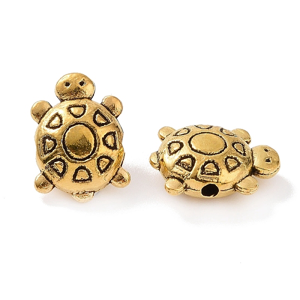 PandaHall Tibetan Style Alloy Beads, Tortoise, Antique Golden, 13x9.5x5mm, Hole: 1.5mm, 724pcs/1000g Alloy Tortoise
PandaHall Tibetan Style Alloy Beads, Tortoise, Antique Golden, 13x9.5x5mm, Hole: 1.5mm, 724pcs/1000g Alloy Tortoise