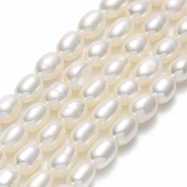 PandaHall Natural Cultured Freshwater Pearl Beads Strands, Rice, Linen, 7~8.5x5~5.5mm, Hole: 0.5mm, about 52pcs/strand, 15.35''(39cm) Pearl..., Brown
PandaHall Natural Cultured Freshwater Pearl Beads Strands, Rice, Linen, 7~8.5x5~5.5mm, Hole: 0.5mm, about 52pcs/strand, 15.35''(39cm) Pearl..., Brown