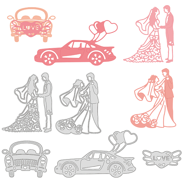 PandaHall GLOBLELAND Valentine's Day Carbon Steel Cutting Dies Stencils, for DIY Scrapbooking/Photo Album, Decorative Embossing DIY Paper...
PandaHall GLOBLELAND Valentine's Day Carbon Steel Cutting Dies Stencils, for DIY Scrapbooking/Photo Album, Decorative Embossing DIY Paper...