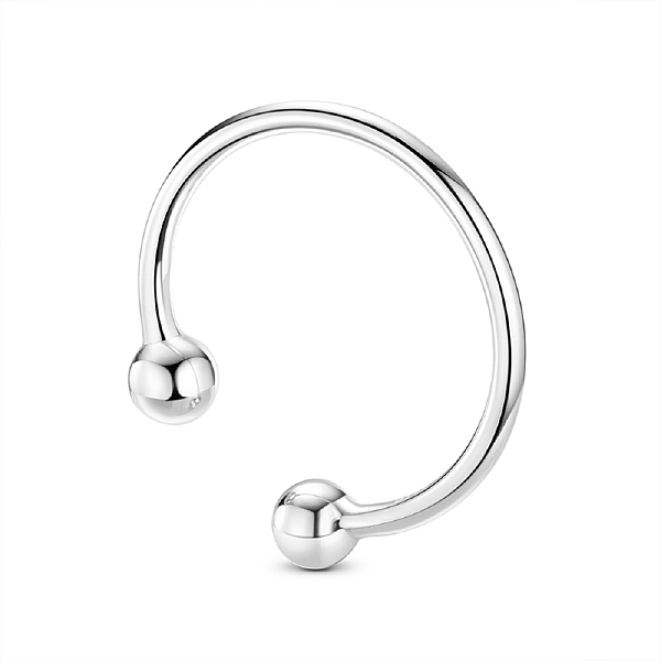 PandaHall SHEGRACE Simple Rhodium Plated 925 Sterling Silver Torque Cuff Rings, Open Rings, Platinum, Size 10, 20mm Sterling Silver
PandaHall SHEGRACE Simple Rhodium Plated 925 Sterling Silver Torque Cuff Rings, Open Rings, Platinum, Size 10, 20mm Sterling Silver