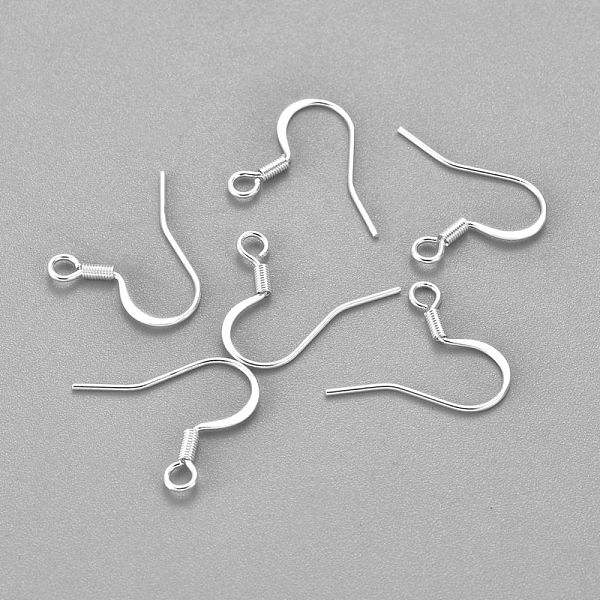 PandaHall 304 Stainless Steel French Earring Hooks, Flat Earring Hooks, Ear Wire, with Horizontal Loop, Silver, 17~18x16x1.5mm, Hole: 2.5mm...
PandaHall 304 Stainless Steel French Earring Hooks, Flat Earring Hooks, Ear Wire, with Horizontal Loop, Silver, 17~18x16x1.5mm, Hole: 2.5mm...
