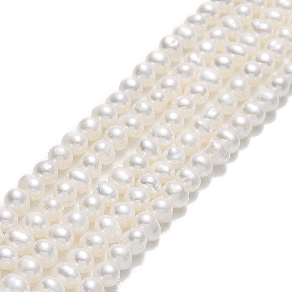 PandaHall Natural Cultured Freshwater Pearl Beads Strands, Potato, Beige, 3~4x4~5x4~4.5mm, Hole: 0.5mm, about 93~94pcs/strand, 14.57~14.65..., Yellow
PandaHall Natural Cultured Freshwater Pearl Beads Strands, Potato, Beige, 3~4x4~5x4~4.5mm, Hole: 0.5mm, about 93~94pcs/strand, 14.57~14.65..., Yellow