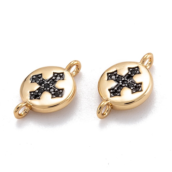 PandaHall Brass Micro Pave Clear Cubic Zirconia Beads Links Connectors, Long-Lasting Plated, Flat Round with Cross, Real 18K Gold Plated...
PandaHall Brass Micro Pave Clear Cubic Zirconia Beads Links Connectors, Long-Lasting Plated, Flat Round with Cross, Real 18K Gold Plated...