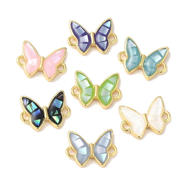 PandaHall Epoxy Resin & Shell Connector Charms, Rack Plating Brass Butterfly Links, 18K Gold Plated, Long-lasting Plated, Cadmium Free &..., Multicolor
PandaHall Epoxy Resin & Shell Connector Charms, Rack Plating Brass Butterfly Links, 18K Gold Plated, Long-lasting Plated, Cadmium Free &..., Multicolor