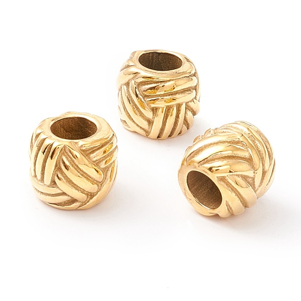 PandaHall Ion Plating(IP) 304 Stainless Steel European Beads, Large Hole Beads, Manual Polishing, Column, Golden, 9x7.8mm, Hole: 4.5mm 304...
PandaHall Ion Plating(IP) 304 Stainless Steel European Beads, Large Hole Beads, Manual Polishing, Column, Golden, 9x7.8mm, Hole: 4.5mm 304...