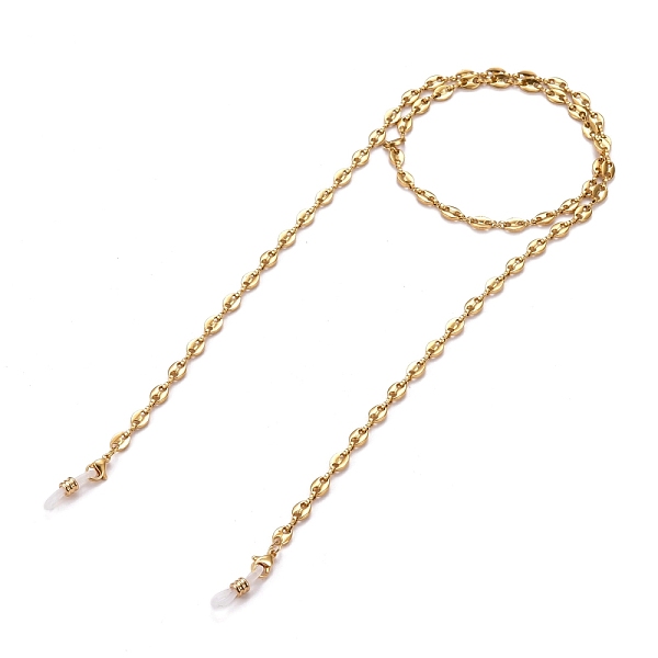 PandaHall Eyeglasses Chains, Neck Strap for Eyeglasses, with 304 Stainless Steel Coffee Bean Chains, Lobster Claw Clasps and Rubber Loop...
PandaHall Eyeglasses Chains, Neck Strap for Eyeglasses, with 304 Stainless Steel Coffee Bean Chains, Lobster Claw Clasps and Rubber Loop...