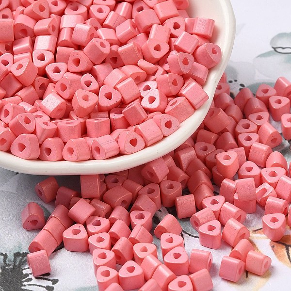 PandaHall Baking Painted Glass Bead, Ceylon, Triangle Hole, Trangle, Cerise, 5x5x4mm, Hole: 1.3mm, 3150pcs/pound Glass Triangle Red
PandaHall Baking Painted Glass Bead, Ceylon, Triangle Hole, Trangle, Cerise, 5x5x4mm, Hole: 1.3mm, 3150pcs/pound Glass Triangle Red