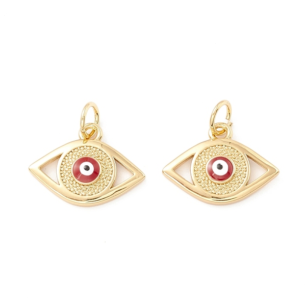 PandaHall Rack Plating Brass Enamel Pendants, with Jump Ring, Cadmium Free & Nickel Free & Lead Free, Real 18K Gold Long-Lasting Plated..., Red
PandaHall Rack Plating Brass Enamel Pendants, with Jump Ring, Cadmium Free & Nickel Free & Lead Free, Real 18K Gold Long-Lasting Plated..., Red