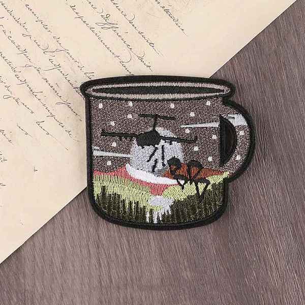 PandaHall Cup Shape Computerized Embroidery Cloth Iron on/Sew on Patches, Costume Accessories, Coffee, 73x83mm Cloth Tableware Brown
PandaHall Cup Shape Computerized Embroidery Cloth Iron on/Sew on Patches, Costume Accessories, Coffee, 73x83mm Cloth Tableware Brown