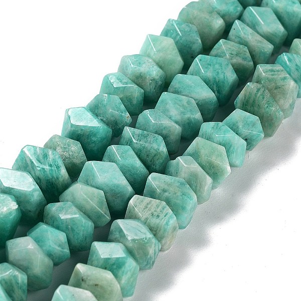 PandaHall Natural Amazonite Beads Strands, Nuggets, Faceted, 6~8x10.5~14x8~9.5mm, Hole: 1.2mm, about 57~61pcs/strand, 15.16''~15.39''...
PandaHall Natural Amazonite Beads Strands, Nuggets, Faceted, 6~8x10.5~14x8~9.5mm, Hole: 1.2mm, about 57~61pcs/strand, 15.16''~15.39''...