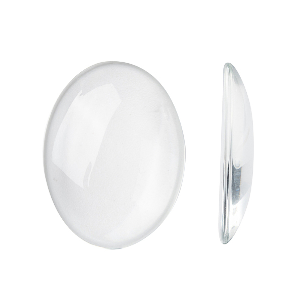 PandaHall Transparent Oval Glass Cabochons, Clear, 40x30mm, 8mm(Range: 7~9mm) thick Glass Oval Clear
PandaHall Transparent Oval Glass Cabochons, Clear, 40x30mm, 8mm(Range: 7~9mm) thick Glass Oval Clear