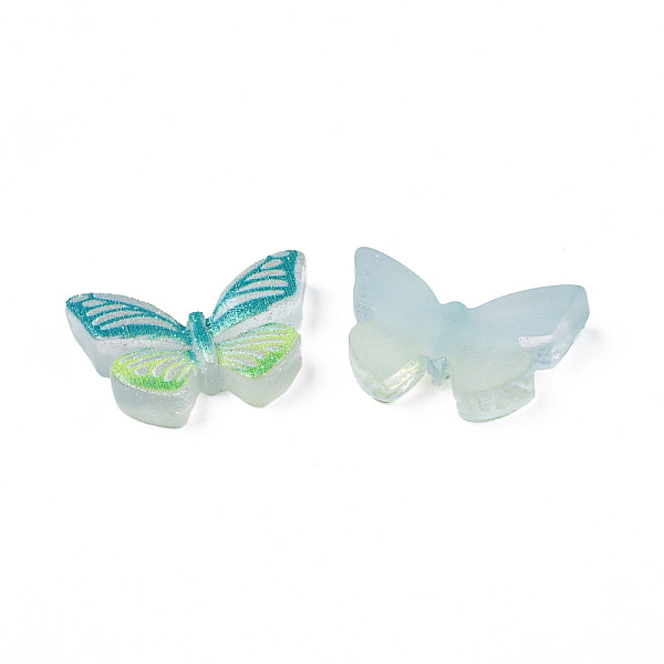PandaHall Translucent Printed Resin Cabochons, with Glitter Powder, Butterfly, Dark Turquoise, 15.5x23x5mm Resin Butterfly
PandaHall Translucent Printed Resin Cabochons, with Glitter Powder, Butterfly, Dark Turquoise, 15.5x23x5mm Resin Butterfly